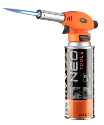 Neo Tools Gázforrasztó készlet, fej+ eldobható palack (EN 417, 227g)
