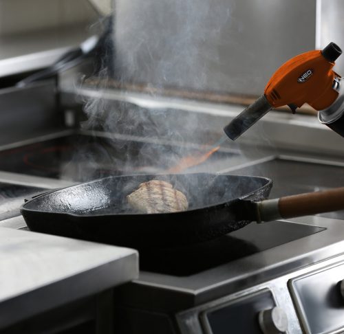 Neo Tools Gázforrasztó készlet, fej+ eldobható palack (EN 417, 227g)