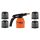 Neo Tools Gázforrasztó, perzselő, gázégő 4db tartállyal, 190g, szelepes tartállyal