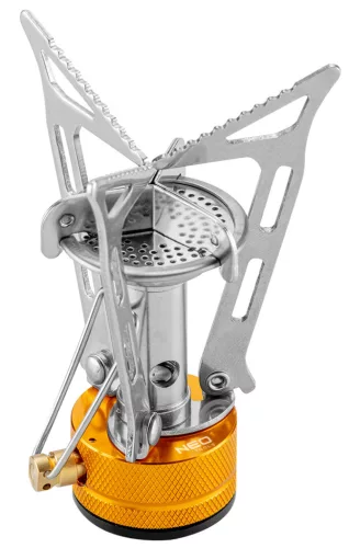 Neo Tools Kemping gázégő+ 2db gázpalack