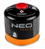 Neo Tools Kemping gázégő+ 2db gázpalack