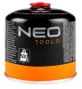 Neo Tools Kemping gázégő+ 2db gázpalack