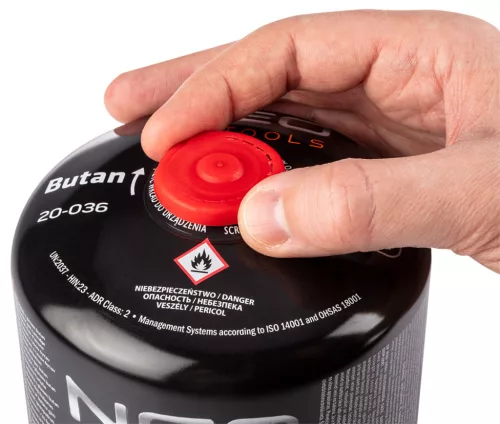 Neo Tools Kemping gázégő+ 2db gázpalack