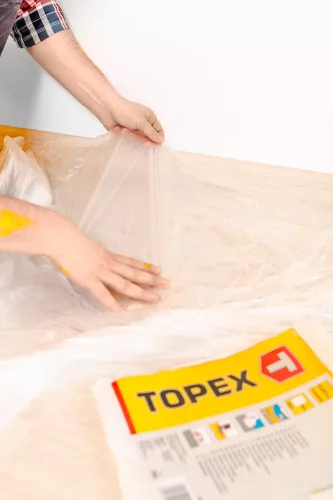 Topex takarófólia 0.02mm, 4x5 m