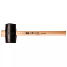 Neo Tools Gumikalapács 65mm 425g, hickory nyél