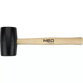 Neo Tools Gumikalapács 50mm 340g, keményfa nyél