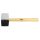 Neo Tools Gumikalapács 63mm 680g FEKETE FEHÉR