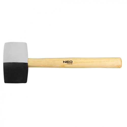 Neo Tools Gumikalapács 63mm 680g FEKETE FEHÉR
