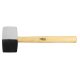 Neo Tools Gumikalapács 63mm 680g FEKETE FEHÉR