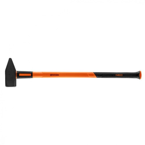 Neo Tools Általános kalapács 5kg, üvegszál nyél, kétkomponensű markolat