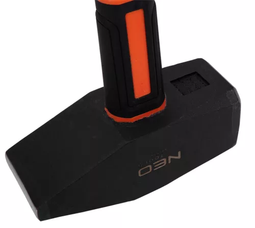 Neo Tools Általános kalapács 6kg, üvegszál nyél, kétkomponensű markolat