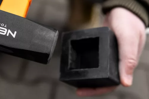 Neo Tools Gumifeltét kalapácshoz, kemény gumi, 1.5kg-os kalapácsokhoz