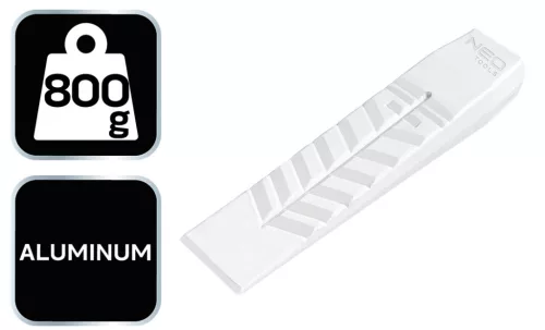 Neo Tools Alumínium fahasító ék 800g, fogazott
