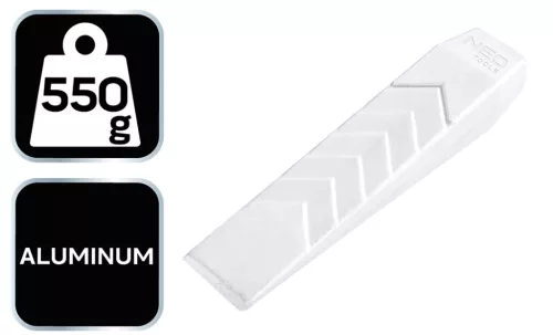 Neo Tools Alumínium fahasító ék 550g, fogazott