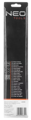 Neo Tools Lemezolló 280mm, balos