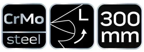 Neo Tools Lemezolló 280mm, balos