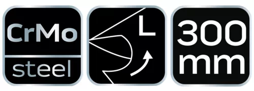 Neo Tools Lemezolló 300mm, balos