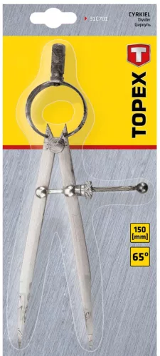 Topex körző lakatos 150mm