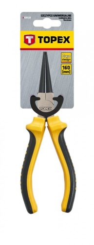 Topex kerekcsőrű fogó 160mm