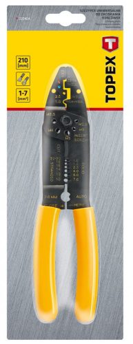 Topex kábelsarufogó 210mm 1,-7mm2