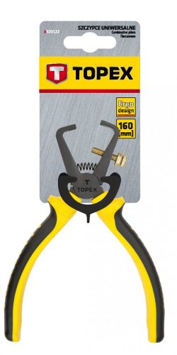 Topex kábelcsupaszitó fogó 160mm 0,5-5mm2