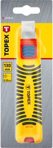 Topex kábelcsupaszitó 130mm 8-22m2