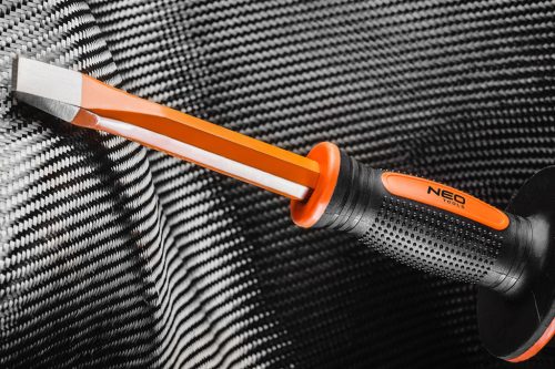 Neo Tools Laposvéső kézvédővel, 75x20x300mm