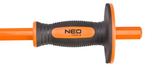 Neo Tools Laposvéső kézvédővel, 75x20x300mm