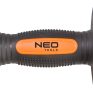Neo Tools Laposvéső kézvédővel, 75x20x300mm
