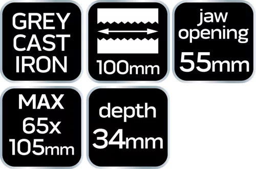 Neo Tools Hegesztő sarokszorító 65x105