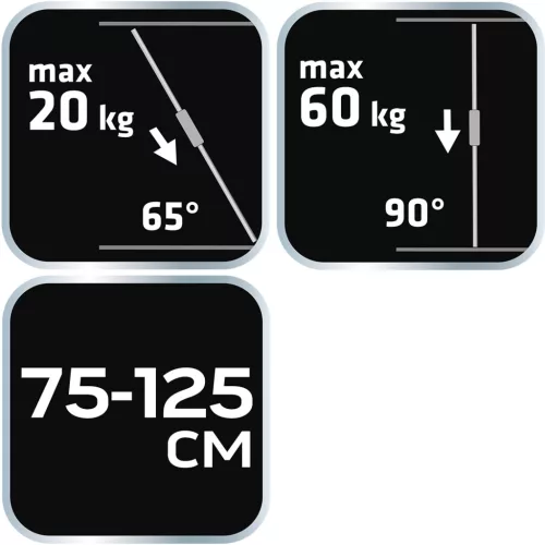 Neo Tools Teleszkópos támasztórúd 75-125cm