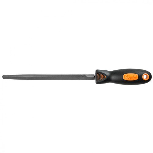 Neo Tools reszelő háromszög 200/2 gumírozott nyéllel