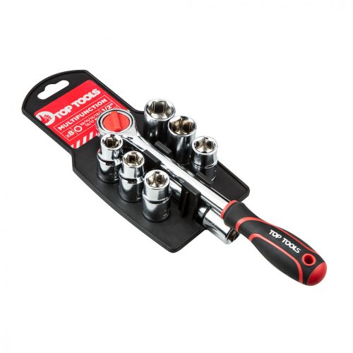 Top Tools racsniskulcs készlet 8r. 10-17m 1/2"
