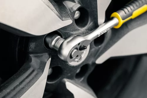 Topex Racsnis kulcs 1/2", 250mm, 45fok