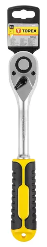 Topex Racsnis kulcs 1/2", 250mm, 45fok