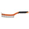 Neo Tools Drótkefe, acél, 3x19 sor, kaparóval