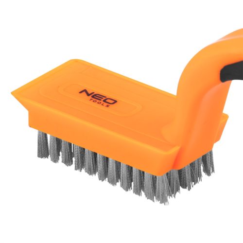 Neo Tools Drótkefe, rozsdamentes, 5x11 sor
