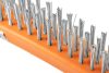 Neo Tools Drótkefe, rozsdamentes, 3x19 sor, kaparóval