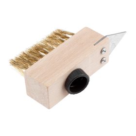   Neo Tools Drótkefe térkőtisztításhoz, fugakaparó pengével