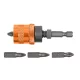 Neo Tools Behajtófej 1/4" gipszkatonhoz, bitekkel