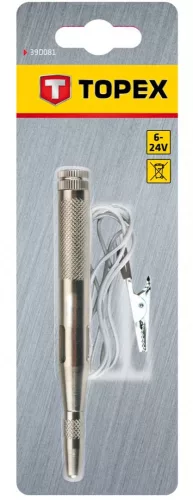 Topex fázisceruza 115mm 6-24v autó,jármű