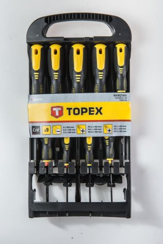 Topex csavarhúzó készlet 9r.