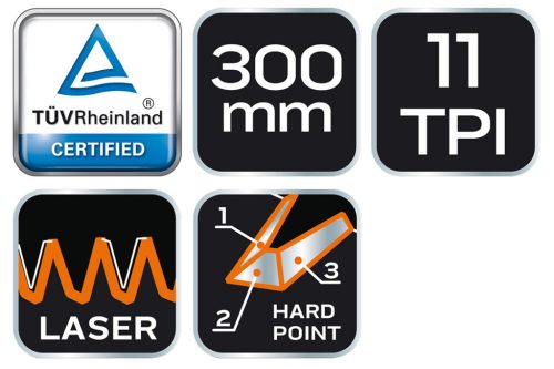 Neo Tools Lyukfűrész, 30mm, 11 TPI, 2komponensű markolat