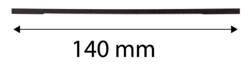 Neo Tools Lombfűrészlap, 140mm, szénacél, 10db