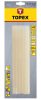 Topex Ragasztópatron, 11x250mm, 12db, 300g, átlátszó fehér