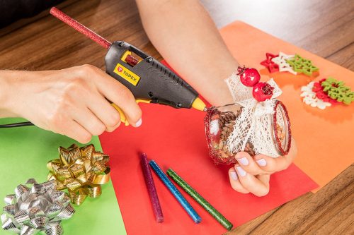 Topex Ragasztópisztoly 8mm, 10W