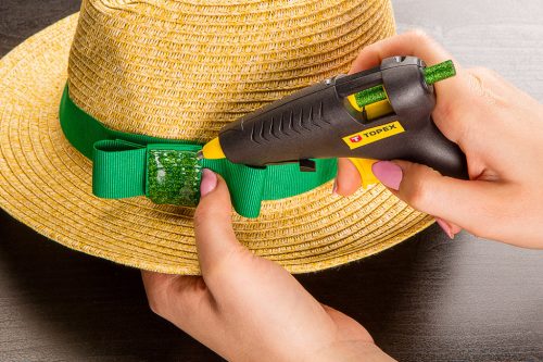 Topex Ragasztópisztoly 8mm, 10W