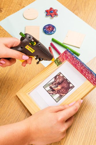 Topex Ragasztópisztoly 8mm, 10W