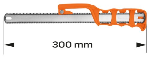 Neo Tools Fűrész 300mm kombinált Fém/Fa