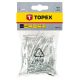 Topex popszegecs 4.0x8mm 50db